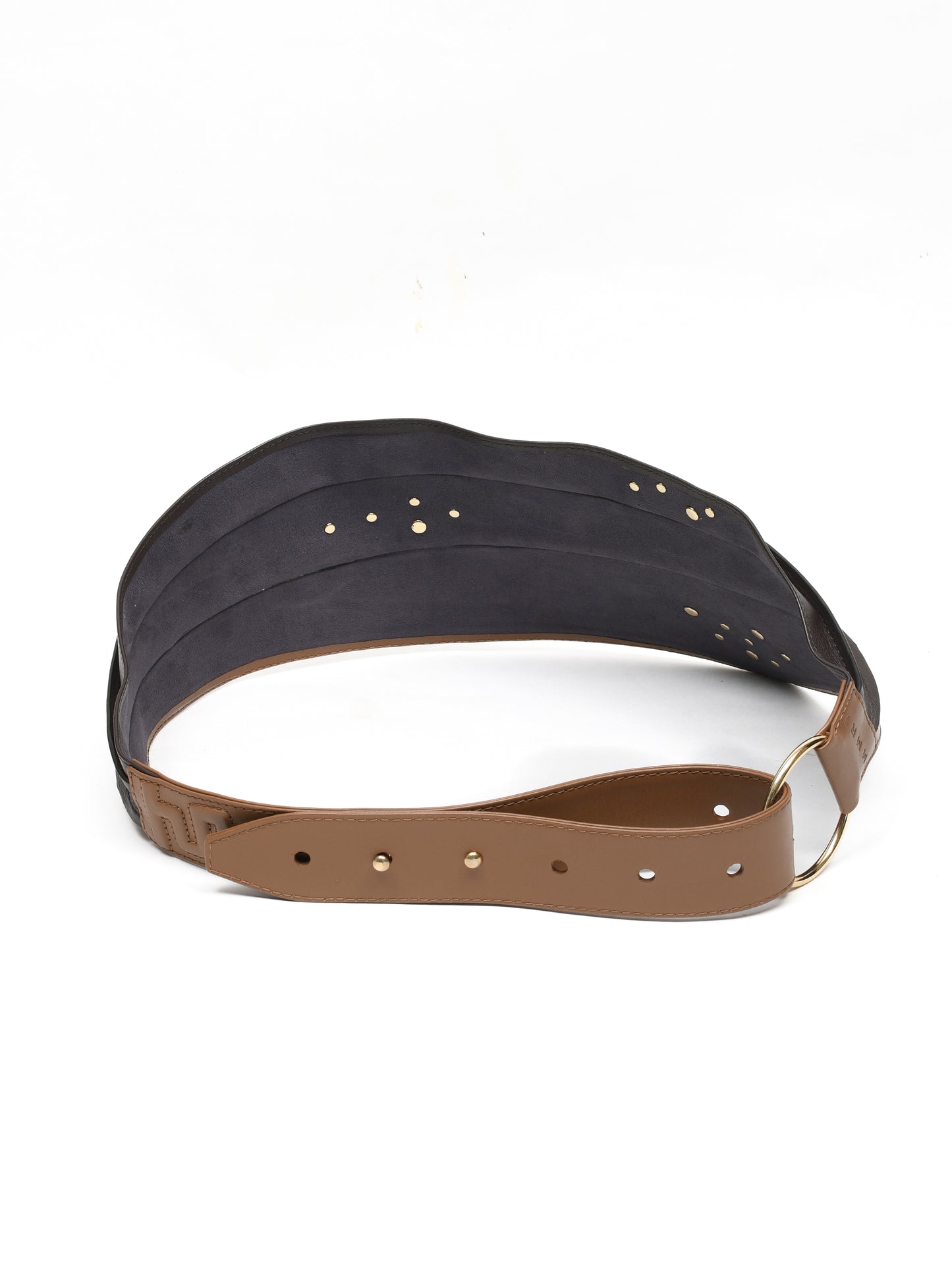 Scarf Belt - Tan & Brown